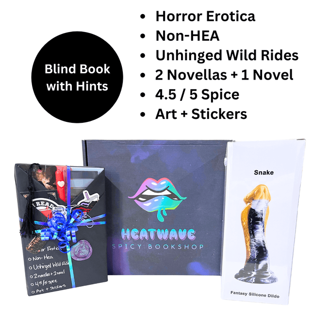 Spicy Book Box with Hints 201 (3 books, Signed w/ Art) - Heatwave Books