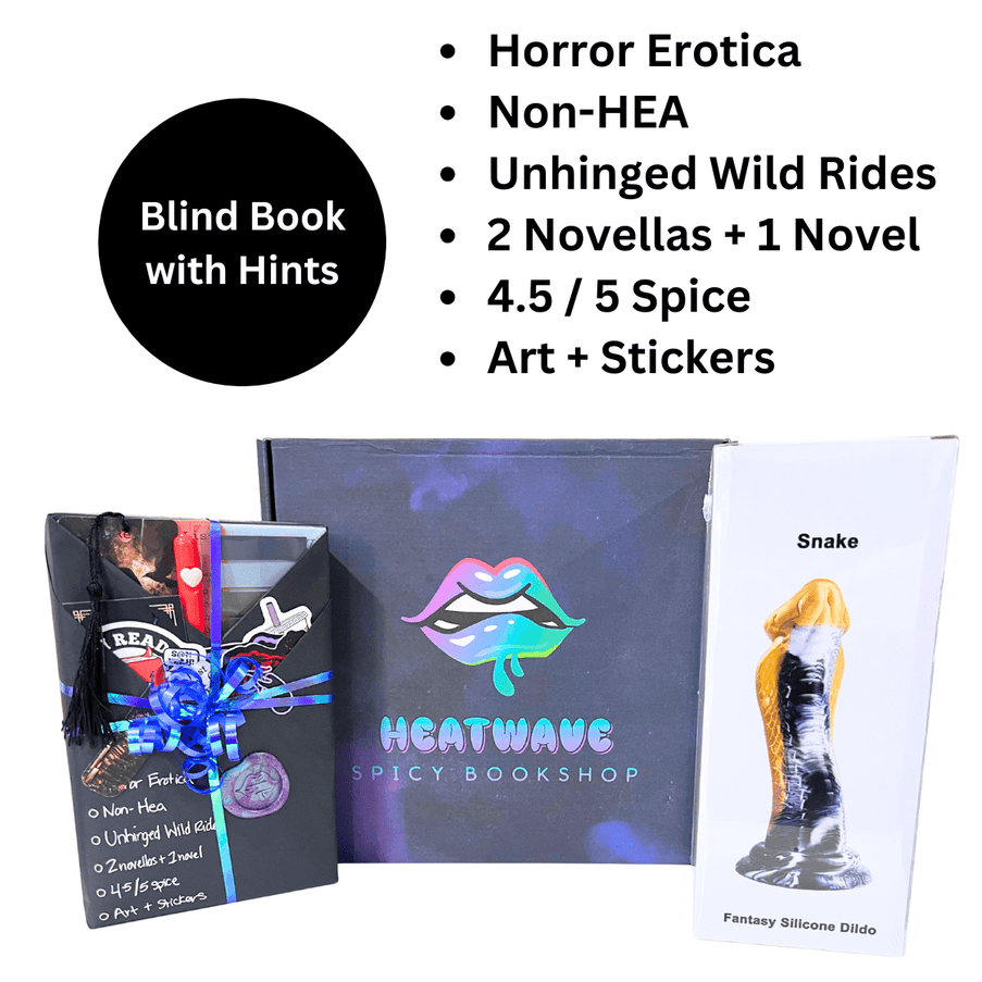 Spicy Book Box with Hints 201 (3 books, Signed w/ Art) - Heatwave Books