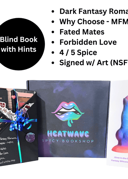 Spicy Book Box with Hints 204 (Signed w/ Art) - Heatwave Books
