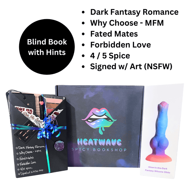 Spicy Book Box with Hints 204 (Signed w/ Art) - Heatwave Books