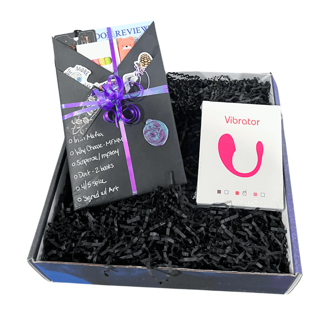 Spicy Book Box with Hints 210 (Signed w/ Art - 2 Books) - Heatwave Books