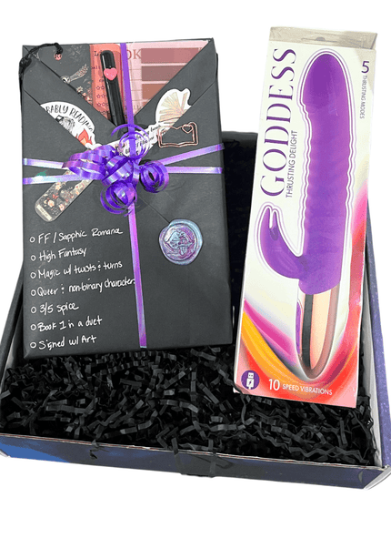 Spicy Book Box with Hints 211 (Signed w/ Art) - Heatwave Books