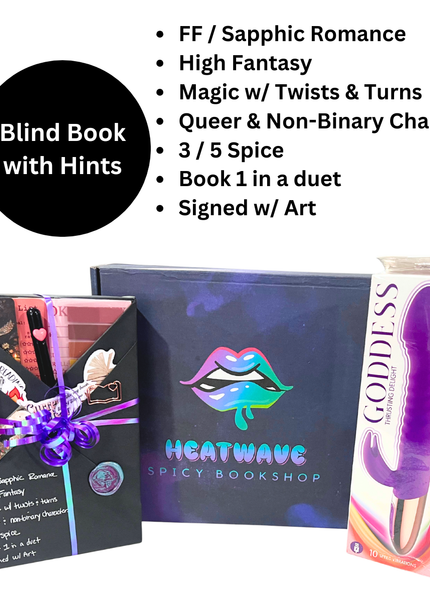 Spicy Book Box with Hints 211 (Signed w/ Art) - Heatwave Books