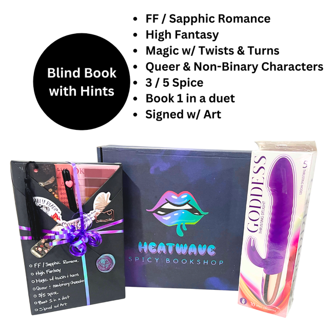 Spicy Book Box with Hints 211 (Signed w/ Art) - Heatwave Books