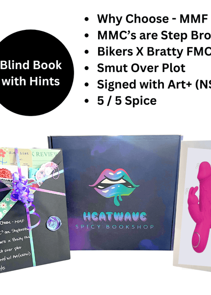 Spicy Book Box with Hints 213 (Signed w/ Art+) - Heatwave Books