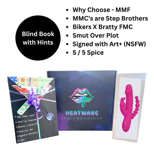 Spicy Book Box with Hints 213 (Signed w/ Art+) - Heatwave Books