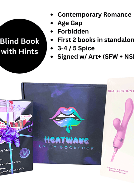 Spicy Book Box with Hints 219 (2 Books - Signed w/ Art+) - Heatwave Books