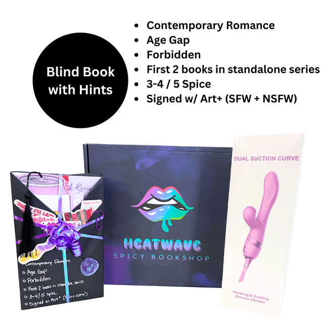 Spicy Book Box with Hints 219 (2 Books - Signed w/ Art+) - Heatwave Books