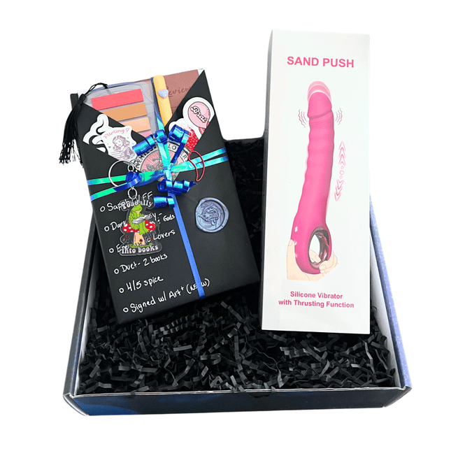 Spicy Book Box with Hints 220 (2 Books - Signed w/ Art+) - Heatwave Books