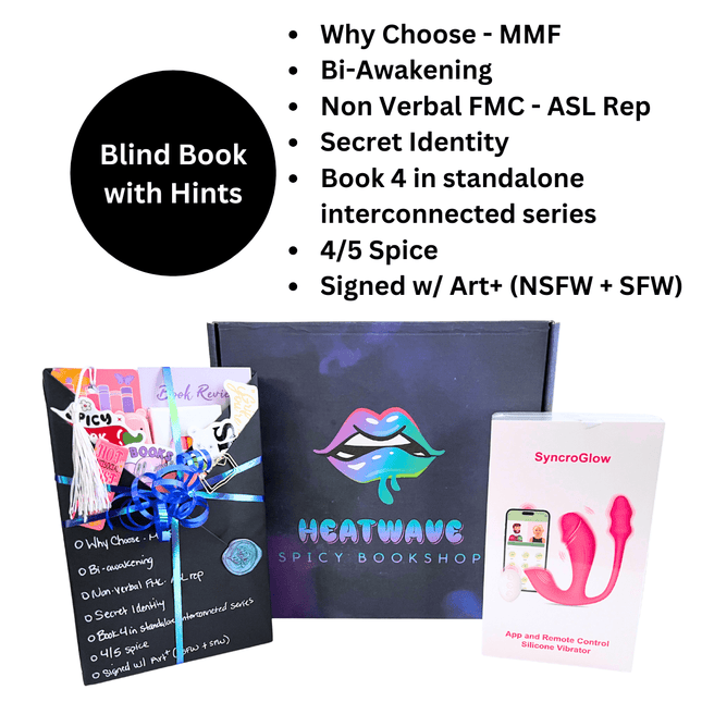 Spicy Book Box with Hints 226 (Signed w/ Art+) - Heatwave Books