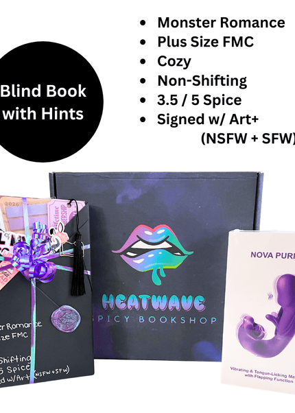 Spicy Book Box with Hints 234 (2 Books - Signed w/ Art+) - Heatwave Books
