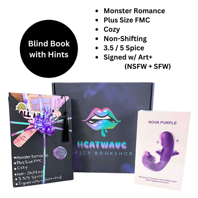 Spicy Book Box with Hints 234 (2 Books - Signed w/ Art+) - Heatwave Books
