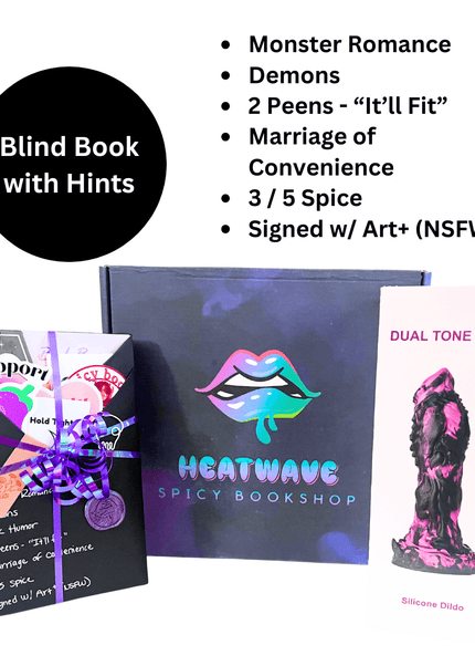 Spicy Book Box with Hints 244 (Signed w/ Art+) - Heatwave Books