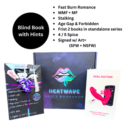 Spicy Book Box with Hints 257 (2 Books - Signed w/ Art+) - Heatwave Books