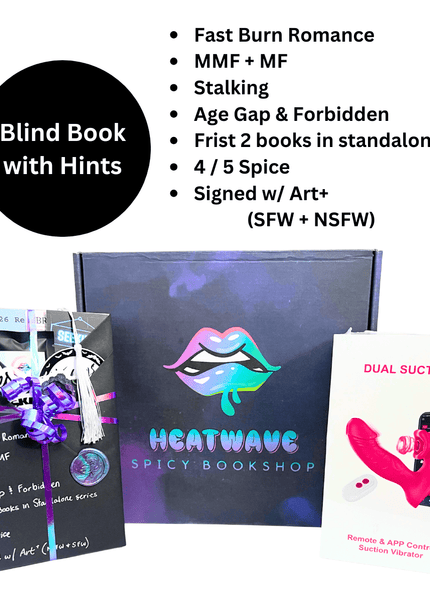 Spicy Book Box with Hints 257 (2 Books - Signed w/ Art+) - Heatwave Books