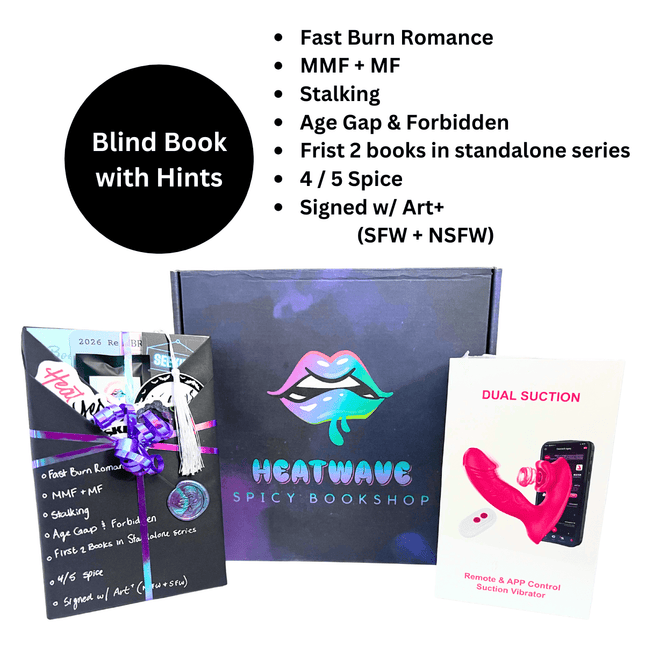 Spicy Book Box with Hints 257 (2 Books - Signed w/ Art+) - Heatwave Books