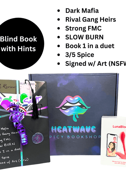 Spicy Book Box with Hints 258 (Signed w/ Art) - Heatwave Books