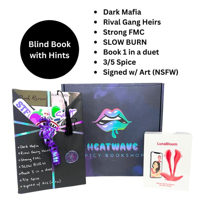 Spicy Book Box with Hints 258 (Signed w/ Art) - Heatwave Books
