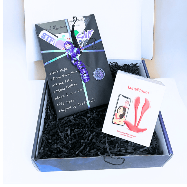 Spicy Book Box with Hints 258 (Signed w/ Art) - Heatwave Books