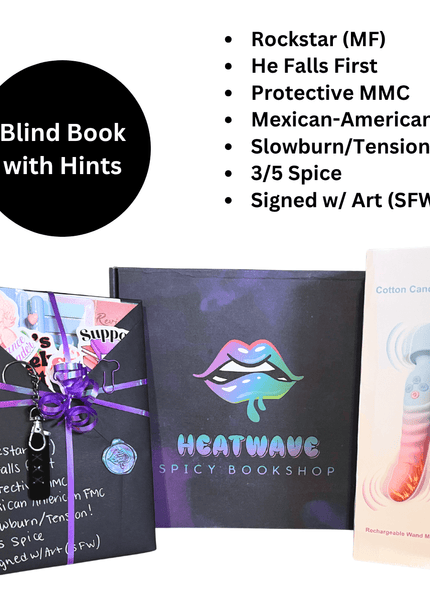 Spicy Book Box with Hints #273 (Signed w/ Art) - Heatwave Books