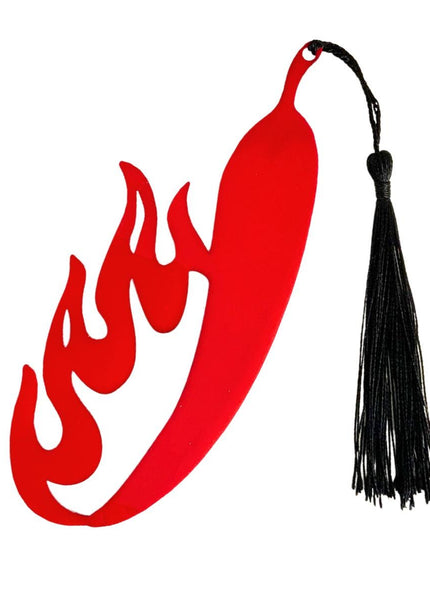 Spicy Romance Acrylic Bookmark with Black Tassel - Heatwave Books