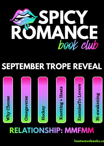 Spicy Romance Book Club Subscription (Enrollment Opens 8/1) - Heatwave Books