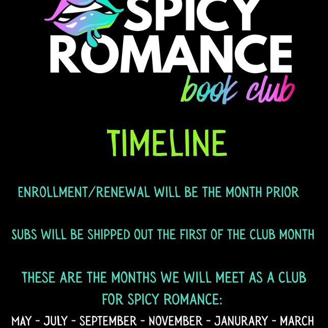 Spicy Romance Book Club Subscription - Heatwave Books