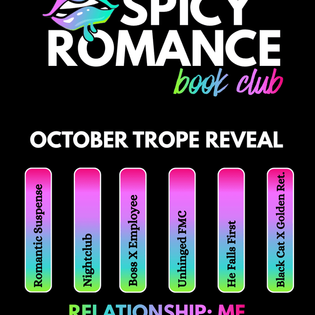Spicy Romance Book Club Subscription (Opens 10/1) - Heatwave Books