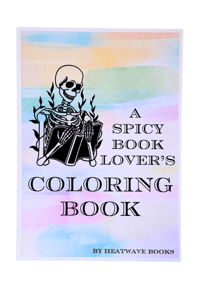 Spicy Romance Mini Coloring Book - Heatwave Books