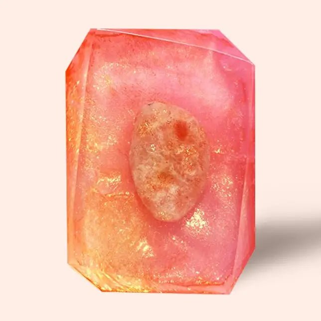 Sun Child Peach Crystal Bar Soap - Crystal Bar Soap