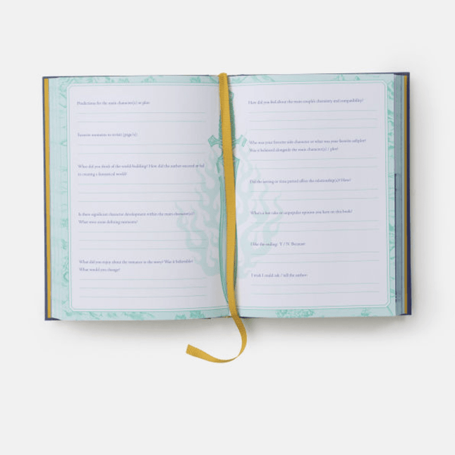 The Journal of Ink & Ardor: A Romantasy Reading Log - Heatwave Books