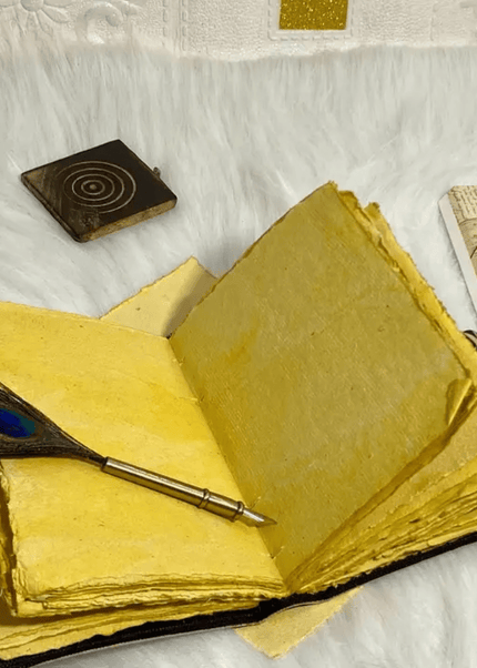 The Lovers Tarot Leather Vintage Journal - RK Handicrafts