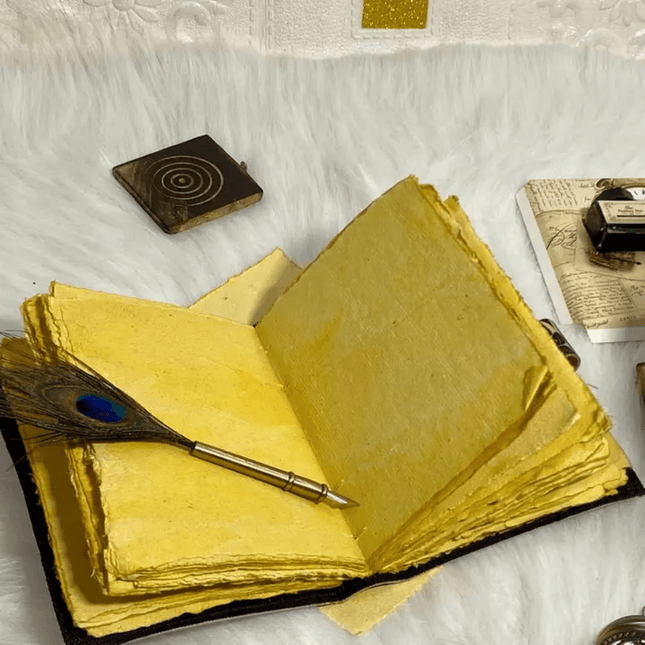 The Lovers Tarot Leather Vintage Journal - RK Handicrafts