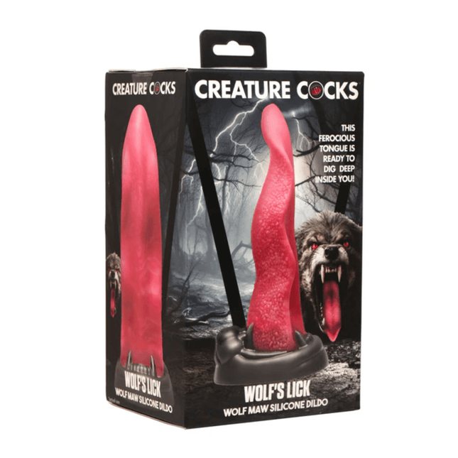 Wolf's Lick Tongue Toy - Creature Cocks