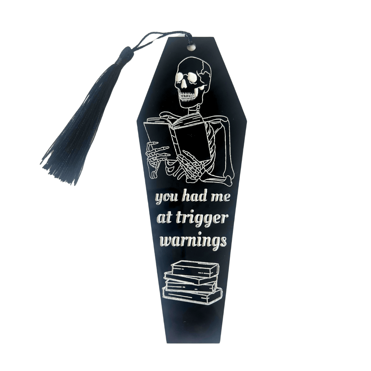 You Had Me at Trigger Warnings Bookmark - Heatwave Books