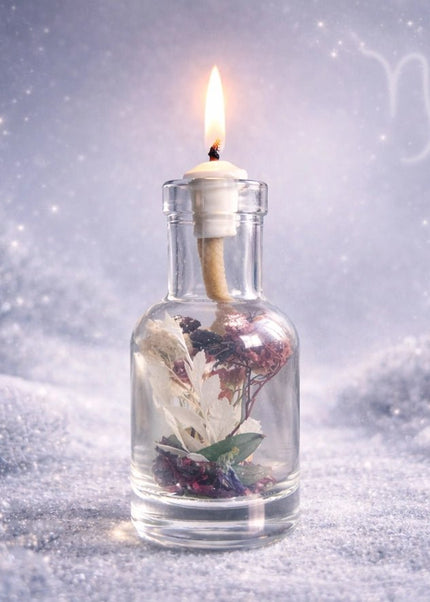 Zodiac Oil Candle - Heatwave Books