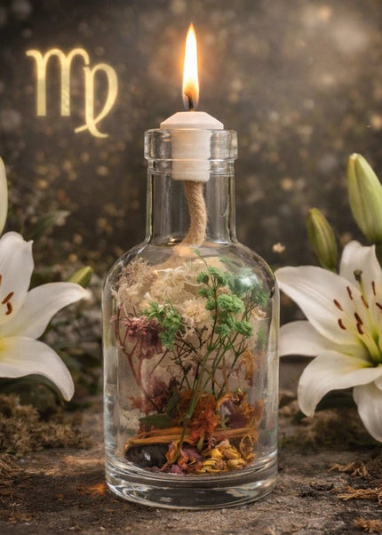 Zodiac Oil Candle - Heatwave Books