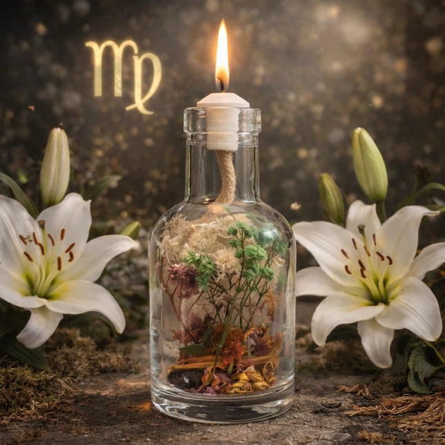 Zodiac Oil Candle - Heatwave Books