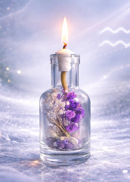 Zodiac Oil Candle - Heatwave Books