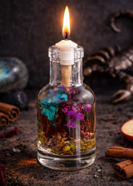 Zodiac Oil Candle - Heatwave Books
